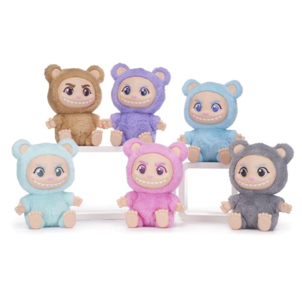 (Mis 3+) ONIKUMA Peluche (con viso in PVC) Seduto 24 cm 6ass c/hangtag…x36